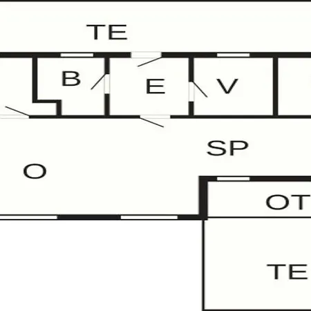 6 Person In Ulfborg-by Traum 度假居 Fjand Gårde